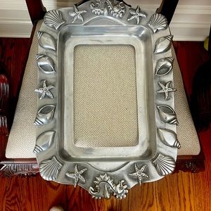 Seashell Casserole Serving Tray